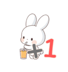 うさぎの赤ちゃんの生活 Ver6 (漢字)（個別スタンプ：28）