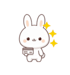 うさぎの赤ちゃんの生活 Ver6 (漢字)（個別スタンプ：29）