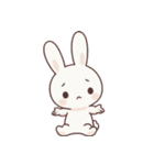 うさぎの赤ちゃんの生活 Ver6 (漢字)（個別スタンプ：34）