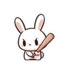 うさぎの赤ちゃんの生活 Ver6 (漢字)（個別スタンプ：38）