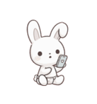 うさぎの赤ちゃんの生活 Ver6 (漢字)（個別スタンプ：39）