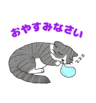 敬語でオトナにゃんこたちのスタンプ（個別スタンプ：4）
