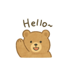 くまくまの毎日メモ（個別スタンプ：1）