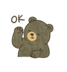 くまくまの毎日メモ（個別スタンプ：5）
