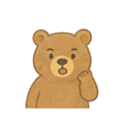 くまくまの毎日メモ（個別スタンプ：35）