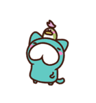 にゃんもげら-10（個別スタンプ：5）