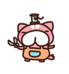 にゃんもげら-10（個別スタンプ：28）
