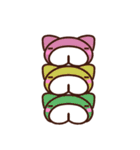 にゃんもげら-10（個別スタンプ：40）