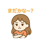 食欲旺盛！食いしん坊ガール（個別スタンプ：18）