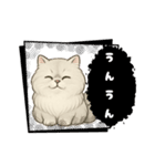 『ペルシャ猫』のスタンプ（個別スタンプ：40）