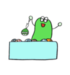そら豆くんと過ごす夏（個別スタンプ：30）
