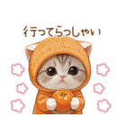 スコティッシュ猫 みかんネコ 毎日思いやり（個別スタンプ：26）