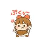 カレー好きな女子のカレー子ちゃん（個別スタンプ：3）