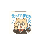 ポメ先生とドローン君の毎日スタンプ（個別スタンプ：3）