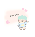 やさしいぷくるのあいさつスタンプ（個別スタンプ：7）