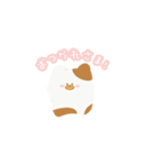 細かく動く！可愛いハムスタ（個別スタンプ：9）