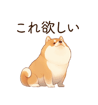 恋人に束縛するかまってちゃん犬(柴犬)（個別スタンプ：27）