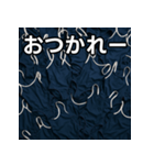 大量のスクール水着（個別スタンプ：35）