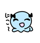 あおくてぷにぷにのタコ（個別スタンプ：2）