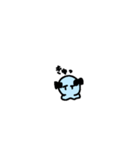 あおくてぷにぷにのタコ（個別スタンプ：12）