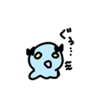 あおくてぷにぷにのタコ（個別スタンプ：15）
