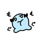 あおくてぷにぷにのタコ（個別スタンプ：16）