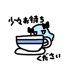あおくてぷにぷにのタコ（個別スタンプ：21）