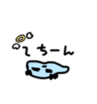 あおくてぷにぷにのタコ（個別スタンプ：26）