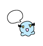 あおくてぷにぷにのタコ（個別スタンプ：29）