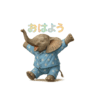 動物でおはよう（個別スタンプ：27）