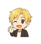 元気いっぱい！金髪男子スタンプ（個別スタンプ：3）