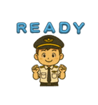 僕はエアラインパイロット（個別スタンプ：9）