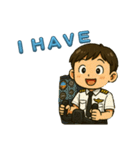 僕はエアラインパイロット（個別スタンプ：12）