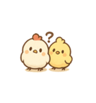 こっこ と ぴよ の親子（個別スタンプ：2）