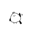 ぼっちなシマエナガ（個別スタンプ：1）
