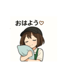 癒しのカフェ店員お姉さん（個別スタンプ：13）