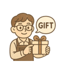 くるくる男子の毎日（個別スタンプ：9）