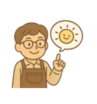 くるくる男子の毎日（個別スタンプ：21）
