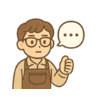 くるくる男子の毎日（個別スタンプ：25）