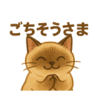 たぬきシャム猫びより（個別スタンプ：9）