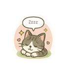 ハチワレにゃんずの日常vol.2（個別スタンプ：2）