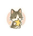 ハチワレにゃんずの日常vol.2（個別スタンプ：4）