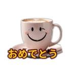 かわいいコーヒーカップの独り言（個別スタンプ：7）