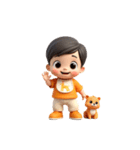 キューティー・ベビープライム (BabyPrime)（個別スタンプ：1）