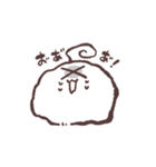 心が折れた白いなにか（個別スタンプ：5）