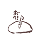 心が折れた白いなにか（個別スタンプ：22）