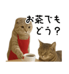 口うるさい優しいおばちゃんネコ（個別スタンプ：33）