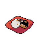 女流棋士・香川愛生 動くドット絵スタンプ（個別スタンプ：14）