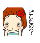 ひま子ちゃん675大人女子夏が来るスタンプ（個別スタンプ：9）