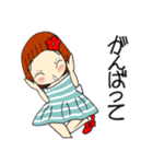 ひま子ちゃん675大人女子夏が来るスタンプ（個別スタンプ：21）